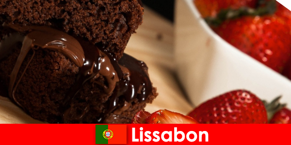 Lisbona in Portogallo è una città per i turisti delle specialità gastronomiche che amano i dolci e le torte