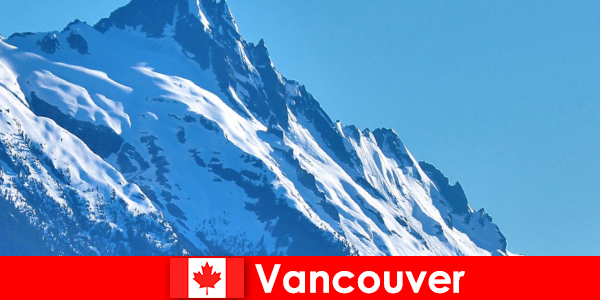 La città di Vancouver in Canada è la principale meta del turismo alpinistico