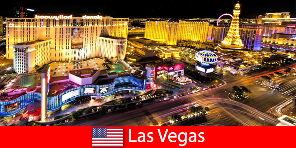 Un fantastico paradiso del gioco a Las Vegas, negli Stati Uniti, per ospiti da tutto il mondo