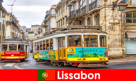 Strade storiche di Lisbona Portogallo con un tocco di nostalgia per il viaggiatore culturale