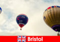 Vacanze per turisti coraggiosi per voli in mongolfiera su Bristol, Inghilterra