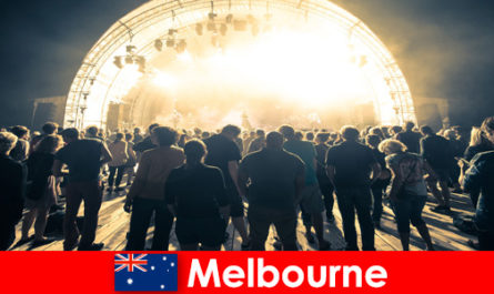 Gli sconosciuti aperto ogni anno ai concerti all' gratuiti a Melbourne in Australia