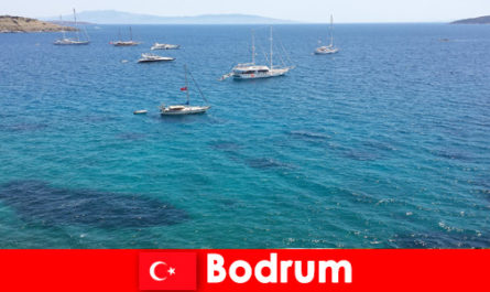 Vacanza di lusso per stranieri nelle splendide baie di Bodrum Turchia