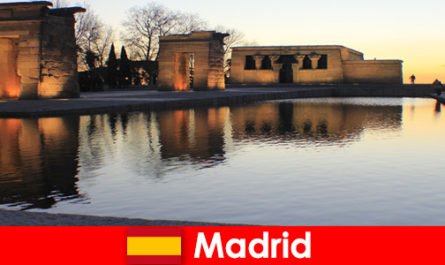 Destinazione popolare per le escursioni a Madrid in Spagna per studenti europei