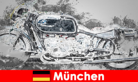 Motorworld a Monaco di Baviera Germania per stupire e toccare per i turisti di tutto il mondo