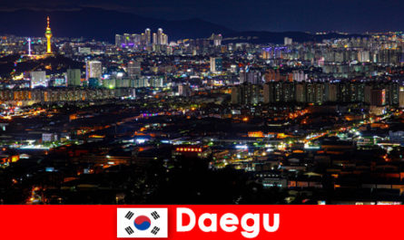 Daegu in Corea del Sud la megalopoli tecnologica come viaggio studio per studenti in viaggio