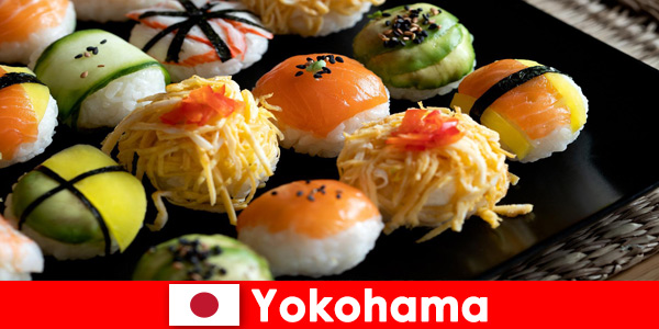 Yokohama in Giappone offre una cucina diversificata con ingredienti sani