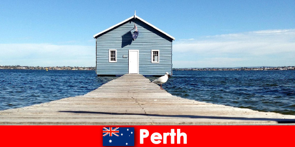 Vivere direttamente sull'acqua a Perth in Australia