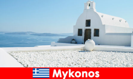 Luna di miele per coppie di sposi a Mykonos in Grecia con i migliori servizi