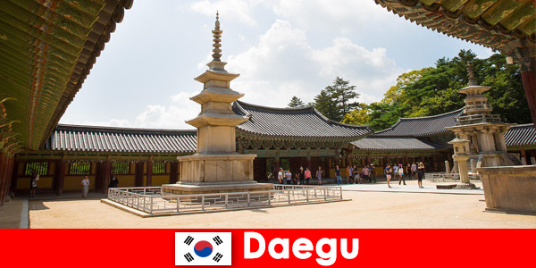 Scopri da vicino la storia storica di Daegu in Corea del Sud