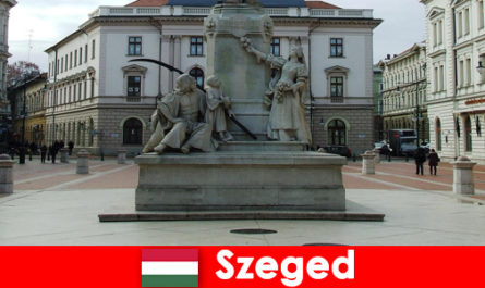 Viaggio semestrale popolare per studenti stranieri nella città universitaria di Szeged in Ungheria