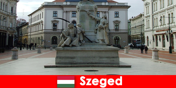 Viaggio semestrale popolare per studenti stranieri nella città universitaria di Szeged in Ungheria