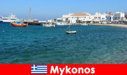 Per i turisti prezzi economici e un buon servizio negli hotel nella bellissima Mykonos Grecia