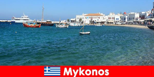Per i turisti prezzi economici e un buon servizio negli hotel nella bellissima Mykonos Grecia