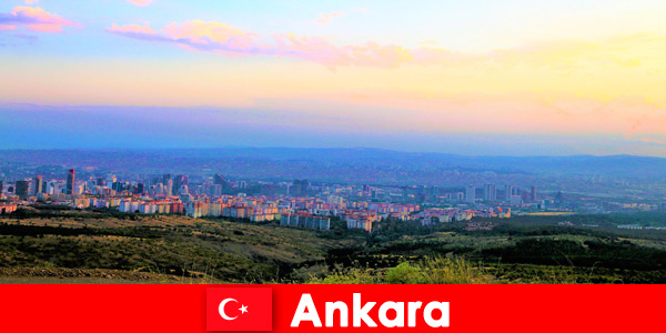 Vacanza rilassante con luoghi locali per stranieri ad Ankara in Turchia