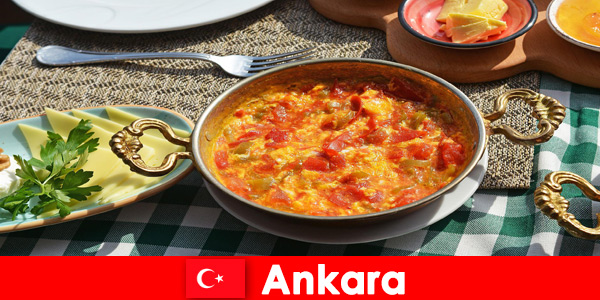 Ankara Turchia offre specialità culinarie della cucina locale