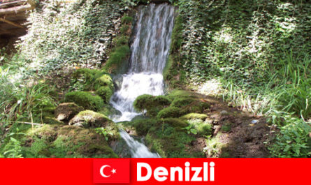I viaggiatori della natura visitano luoghi unici a Denizli, in Turchia