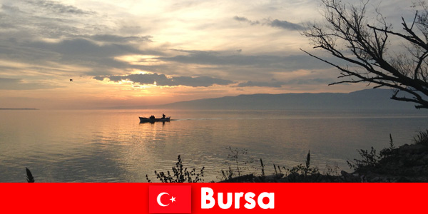 Lunghe passeggiate all'aria aperta per rilassarsi a Bursa Turchia